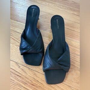 Reformation Senna Twist Block Sandal